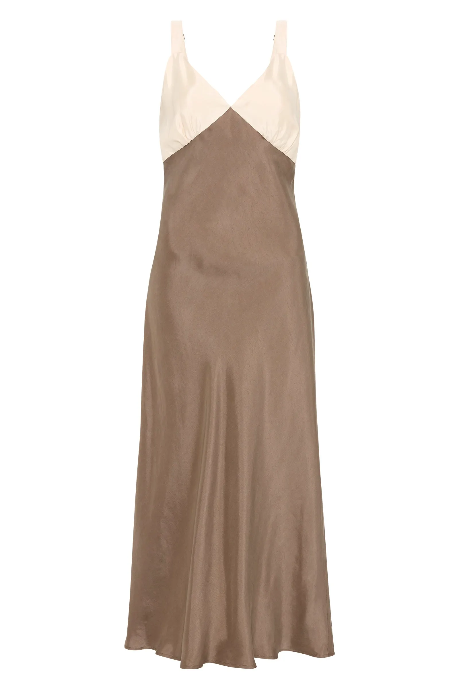 SESHNI TENCEL SLIP DRESS