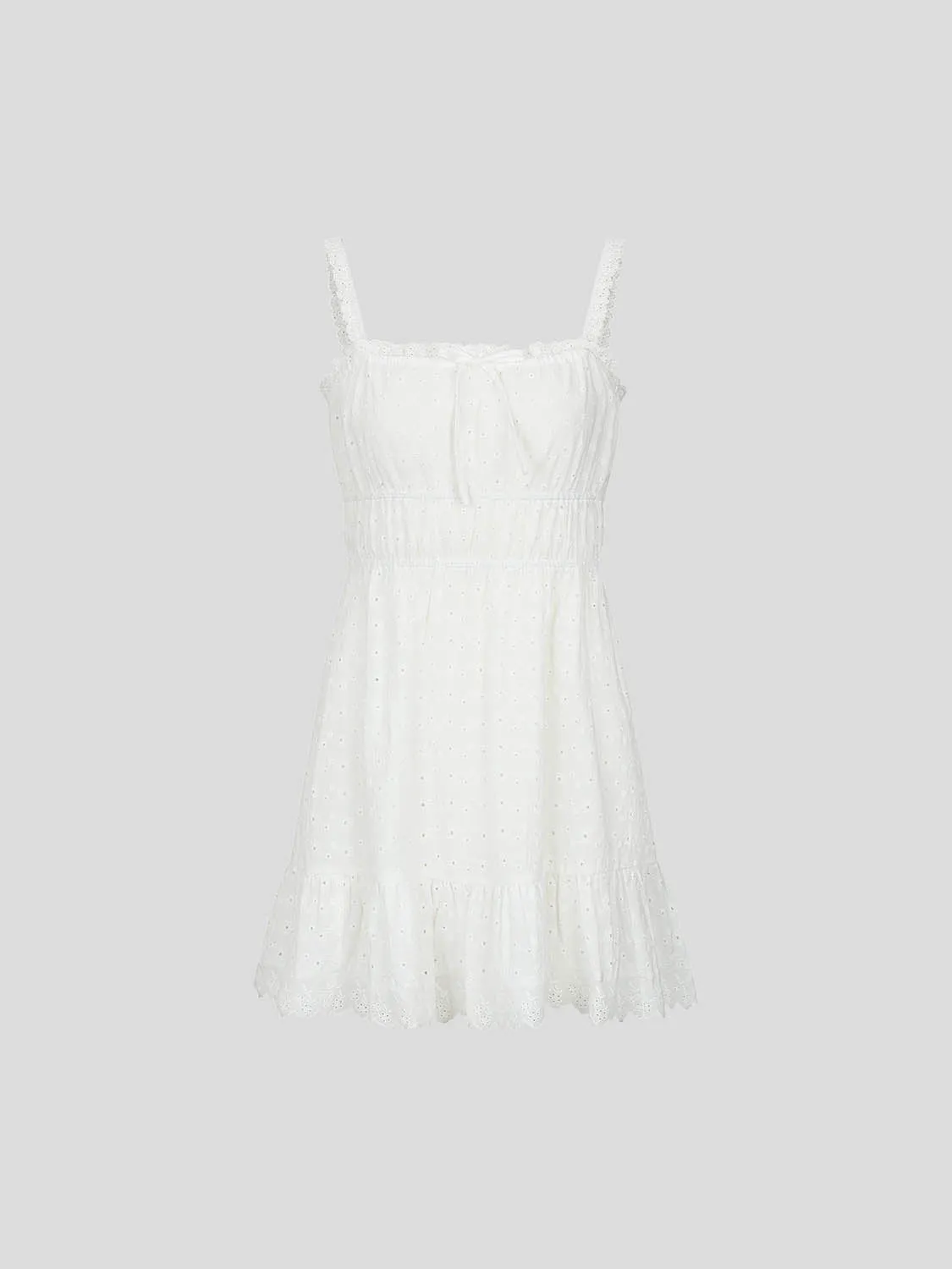 Shirred A-Line Dresses
