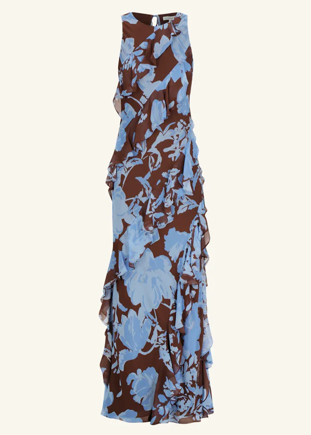 SHONA JOY Olson Ruffle Maxi Dress - Arcadian Floral