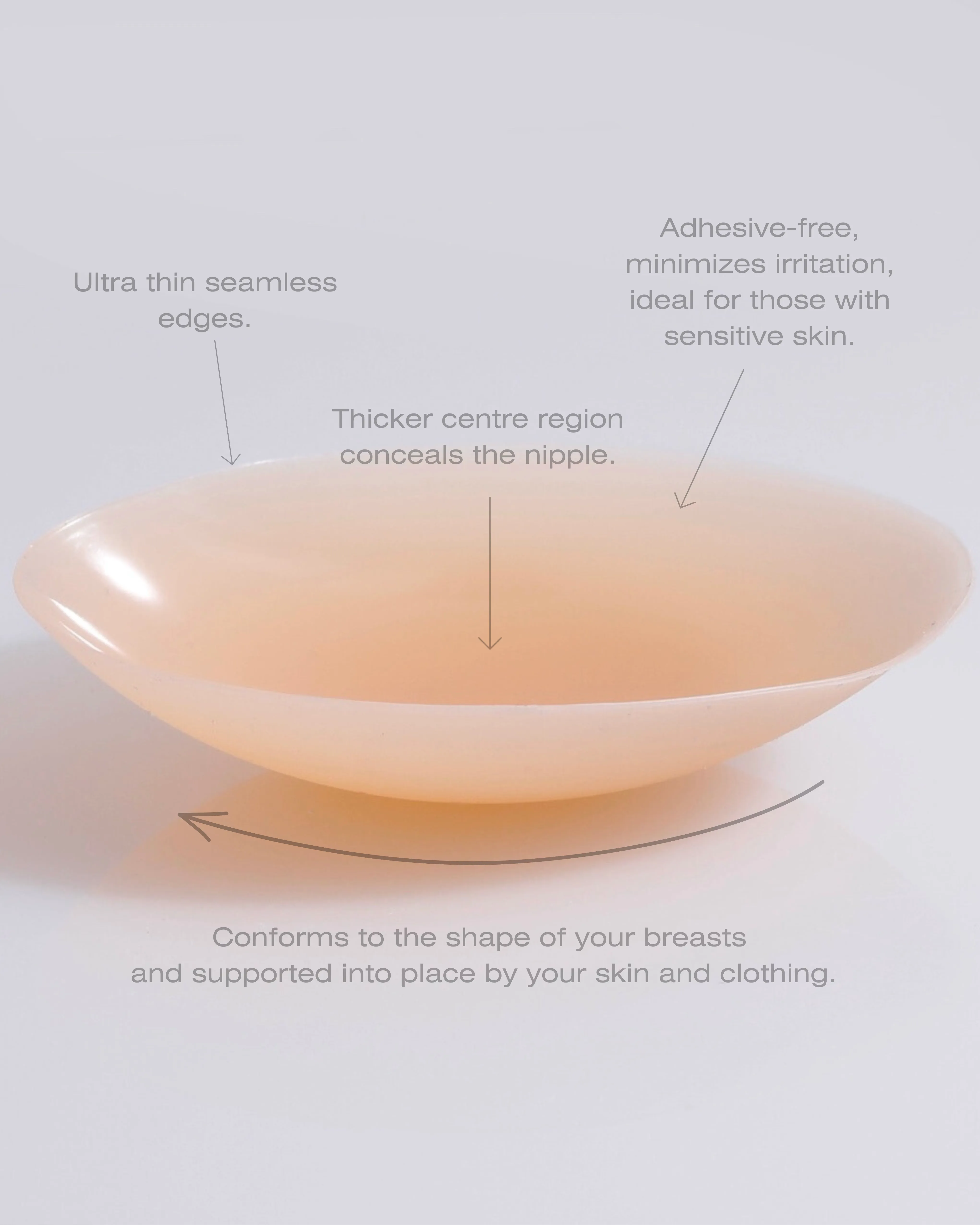 Silicone Nipple Covers (Non Adhesive)