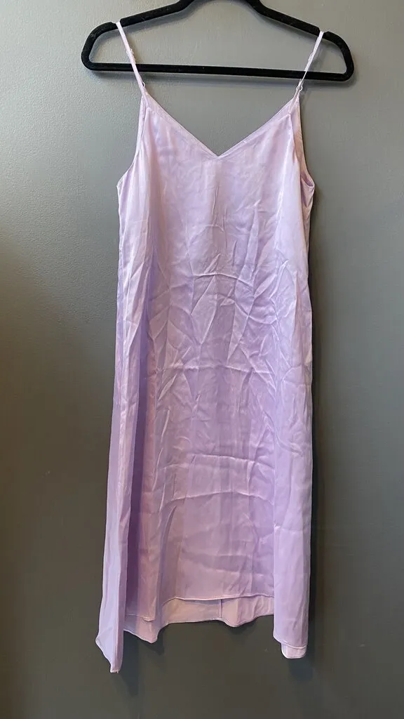 Silk Slip Midi Dress