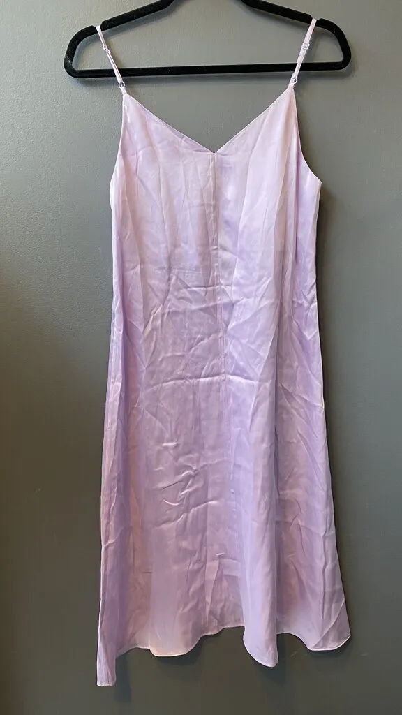 Silk Slip Midi Dress
