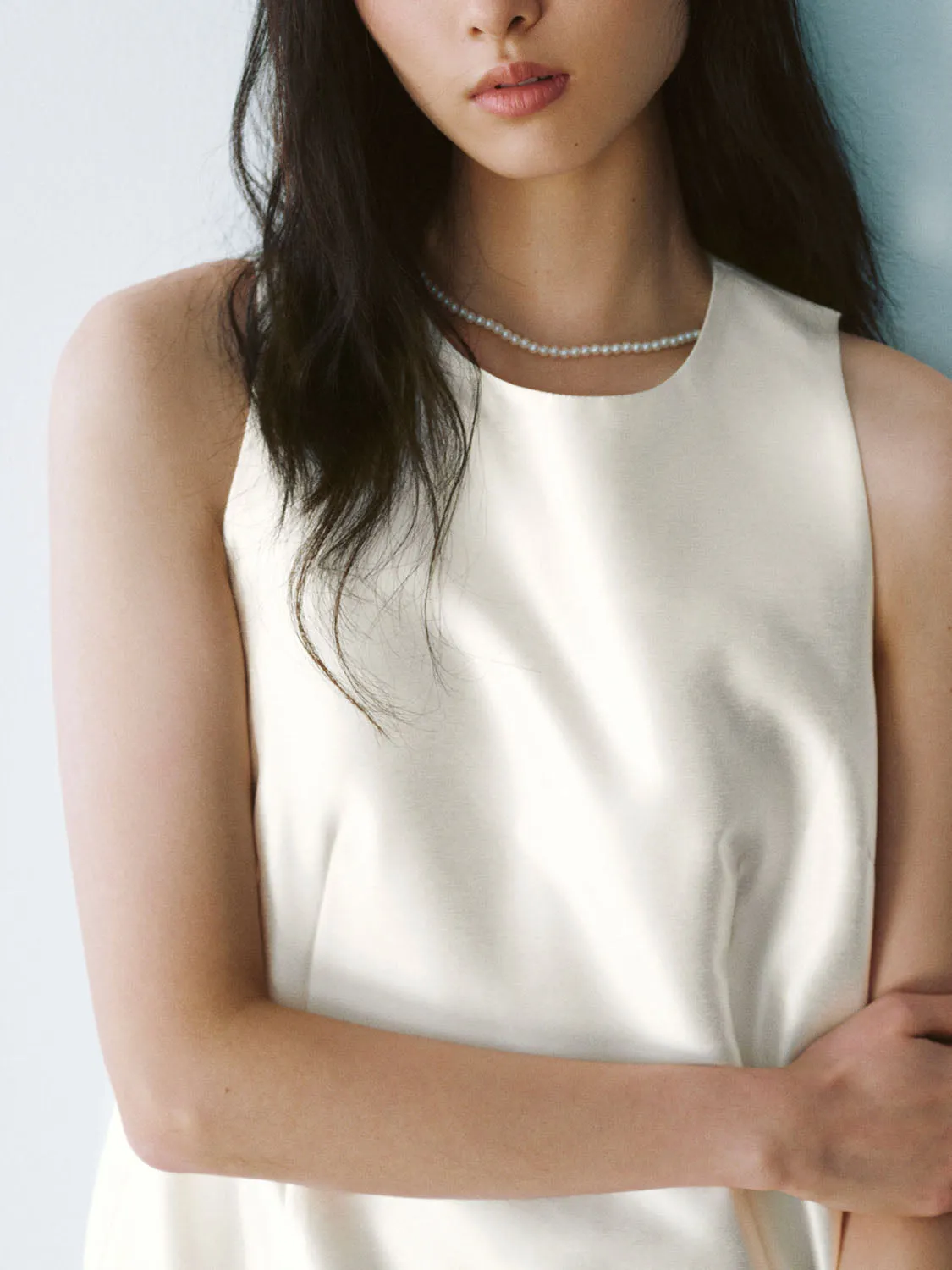 Sleeveless A-Line Dresses
