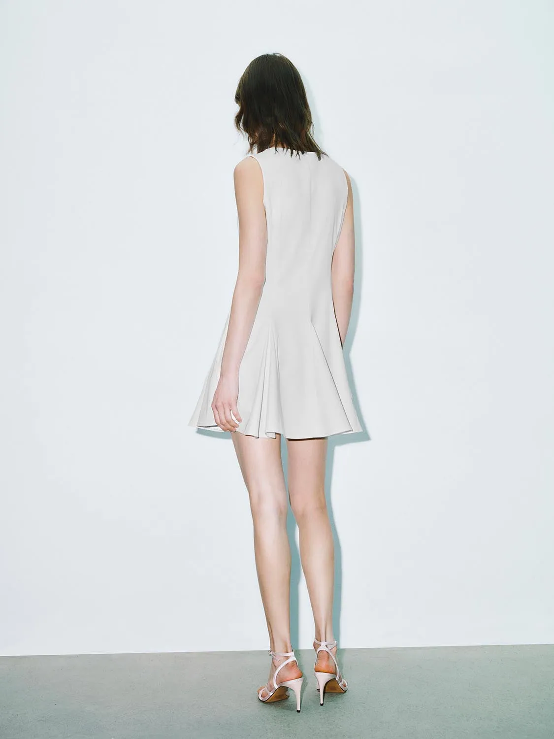 Sleeveless A-Line Dresses