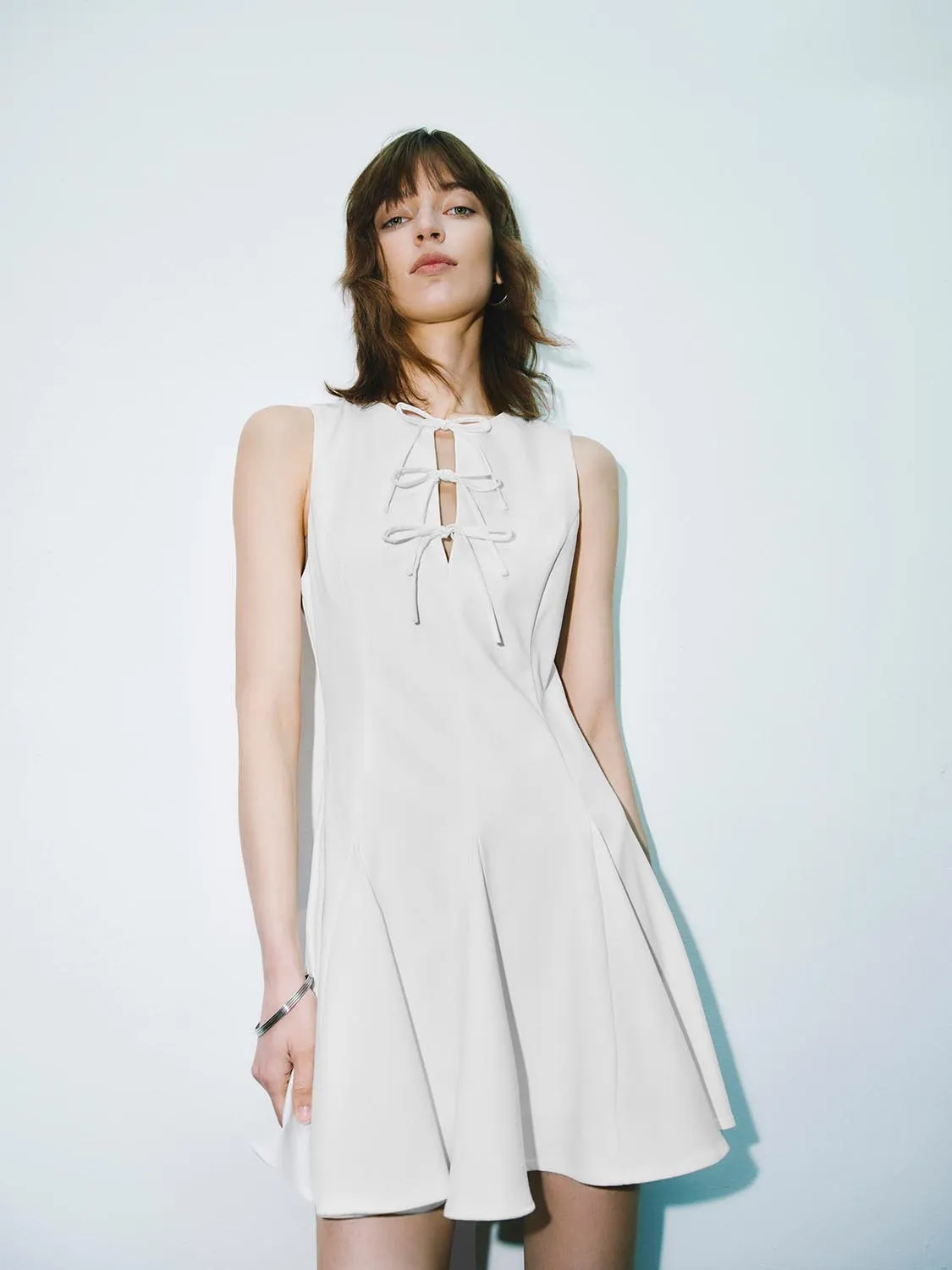 Sleeveless A-Line Dresses