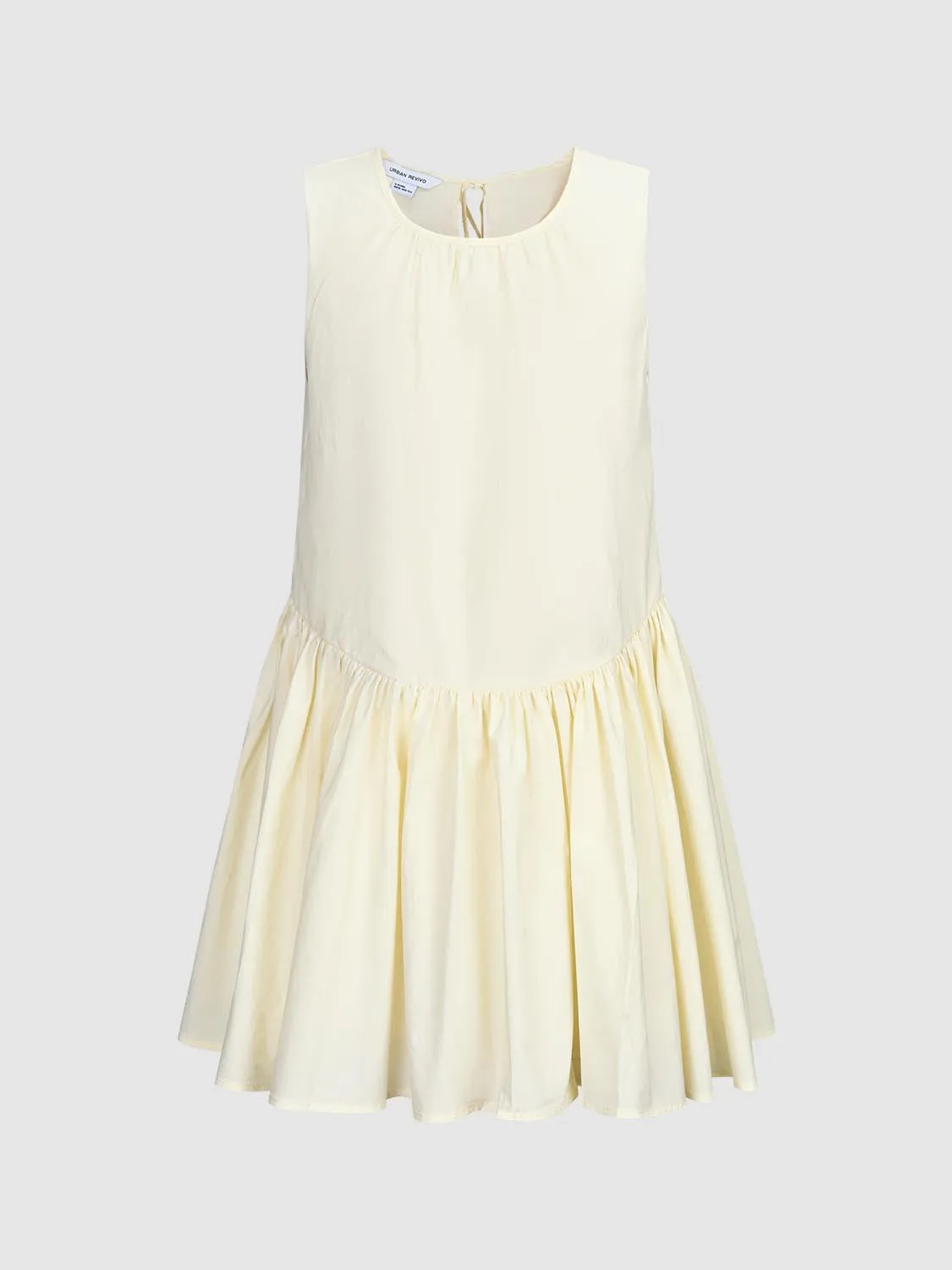 Sleeveless Pleated A-Line Dresses
