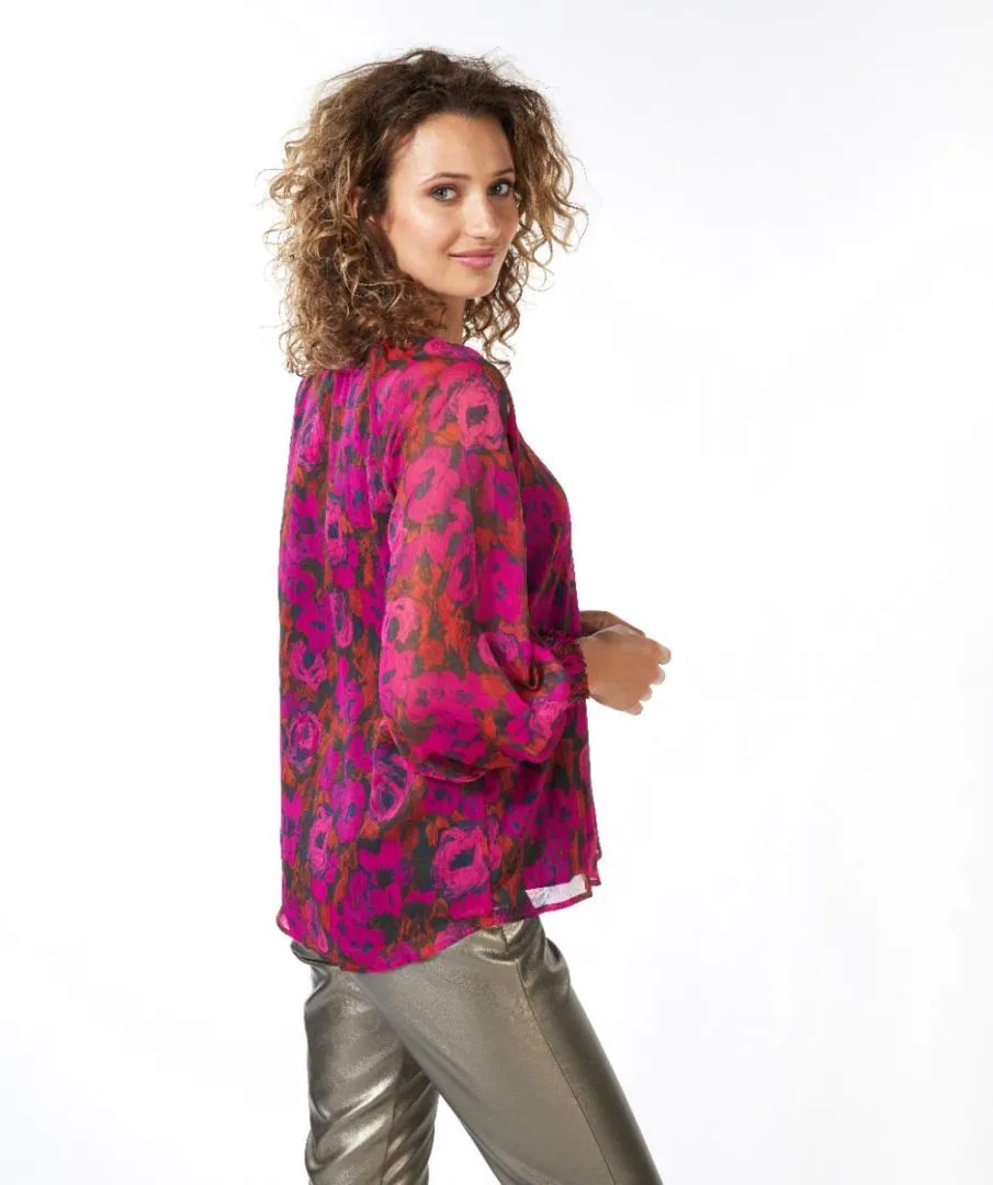 Smocked Cuff Blouse - SALE