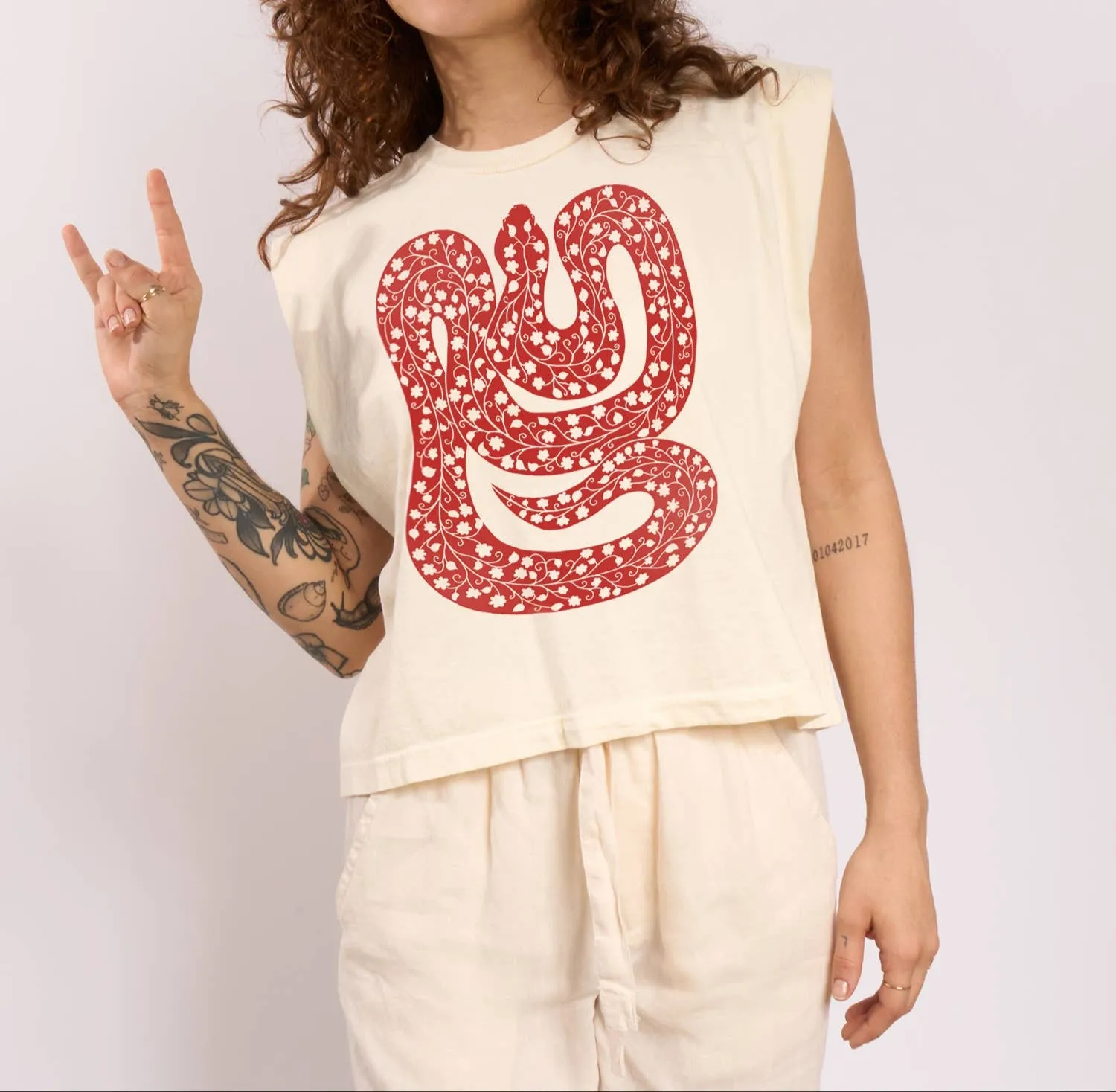 Snake Muscle Tee