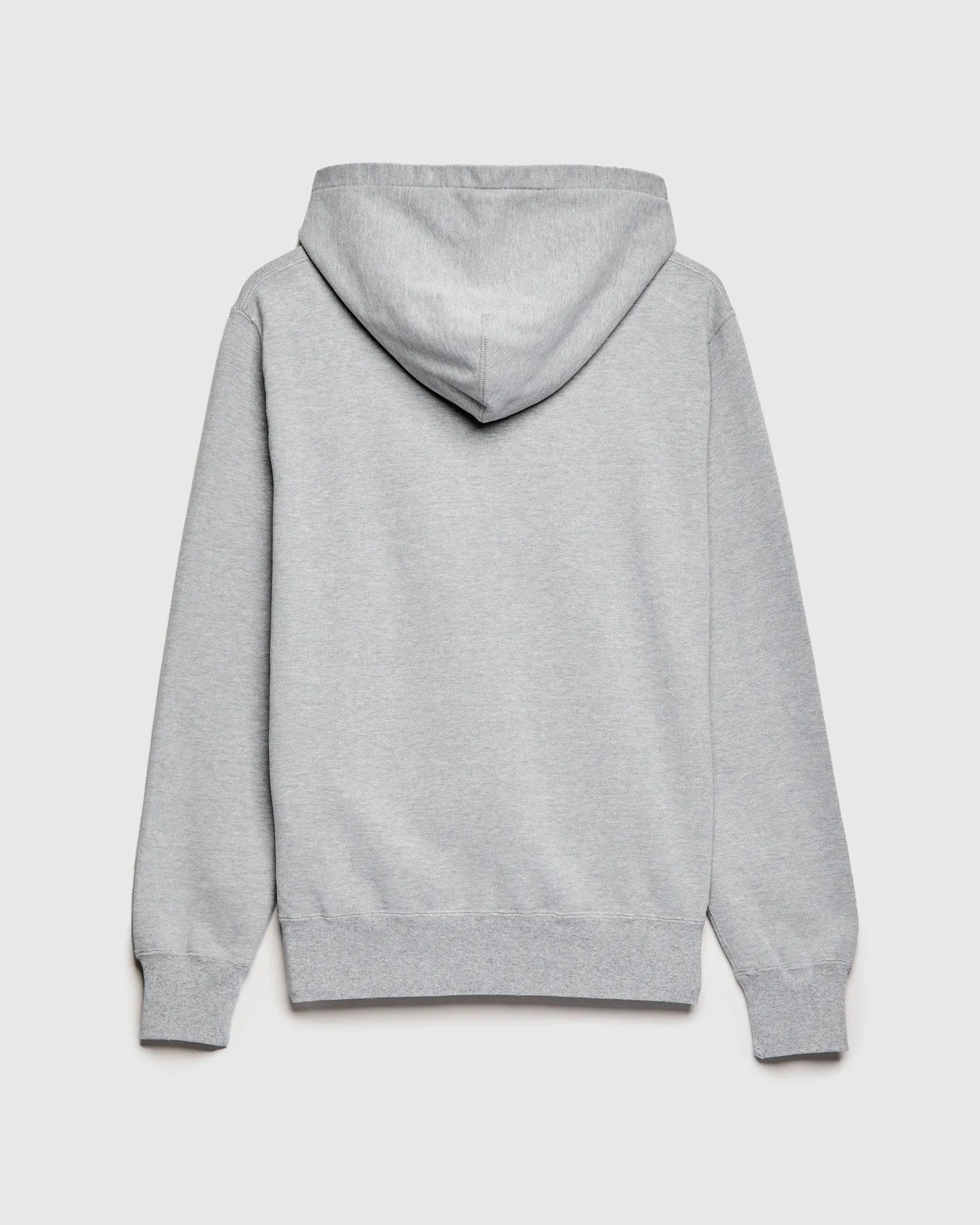 Special Finish Zip Hoodie in Heather Grey