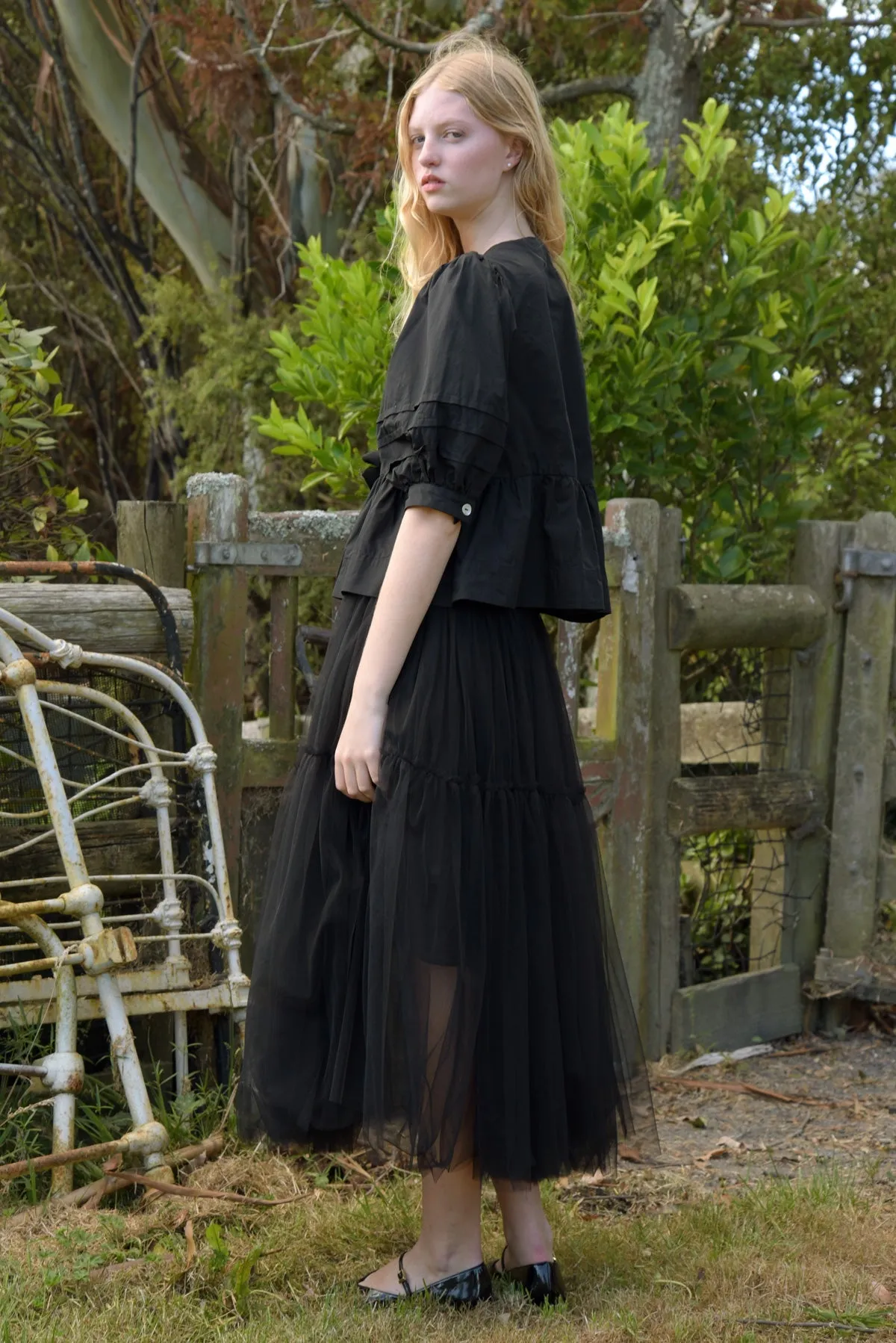 Spin-up Girl Skirt - Black