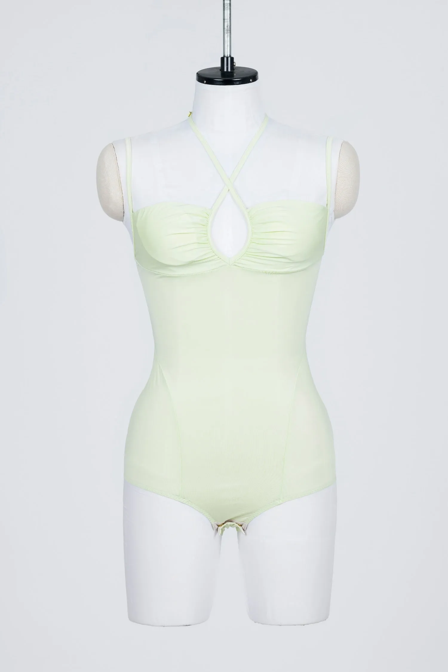 STRETCH JERSEY CUT-OUT BODYSUIT