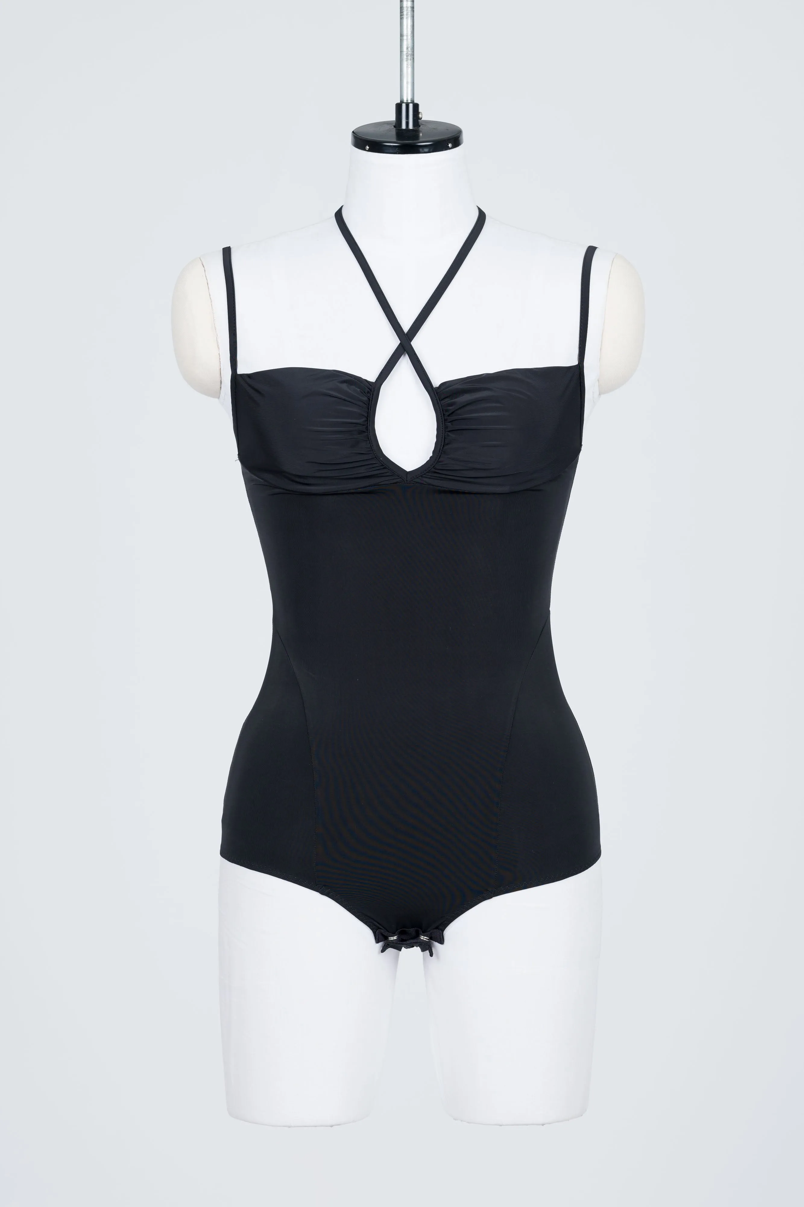 STRETCH JERSEY CUT-OUT BODYSUIT