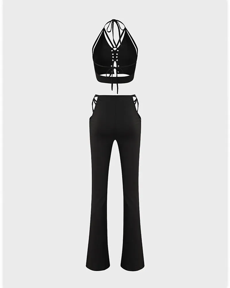 Studded Butterfly Cut Out Coord