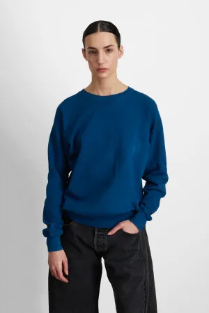 Sweatshirt in Van Blue