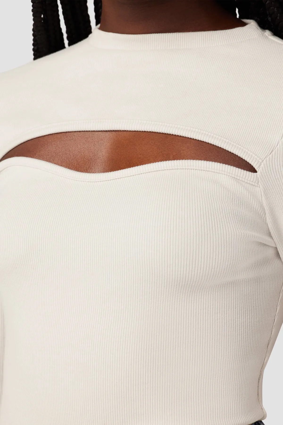Sweetheart Cut Out Bodysuit