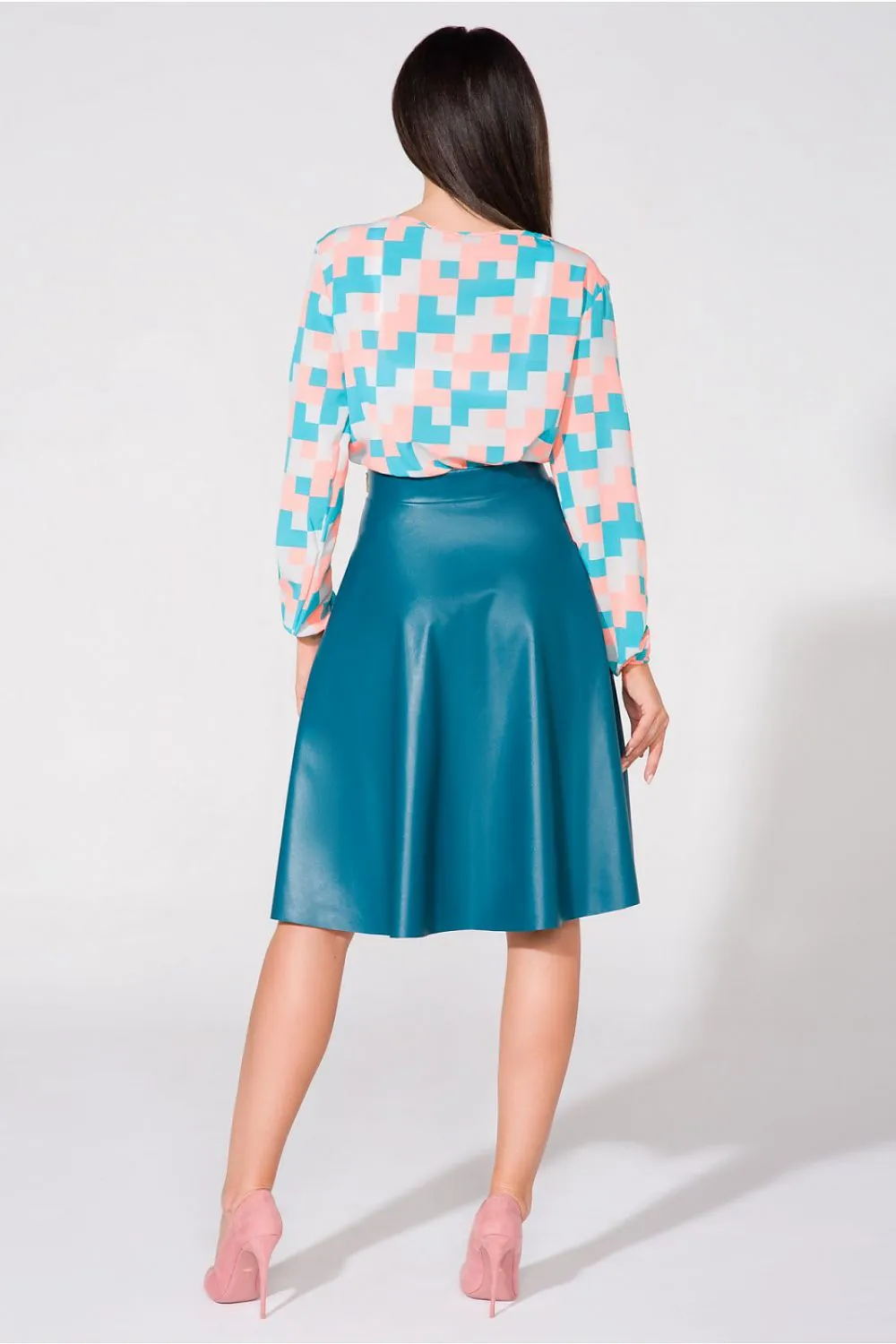 Teardrop Bow Blouse Elegance