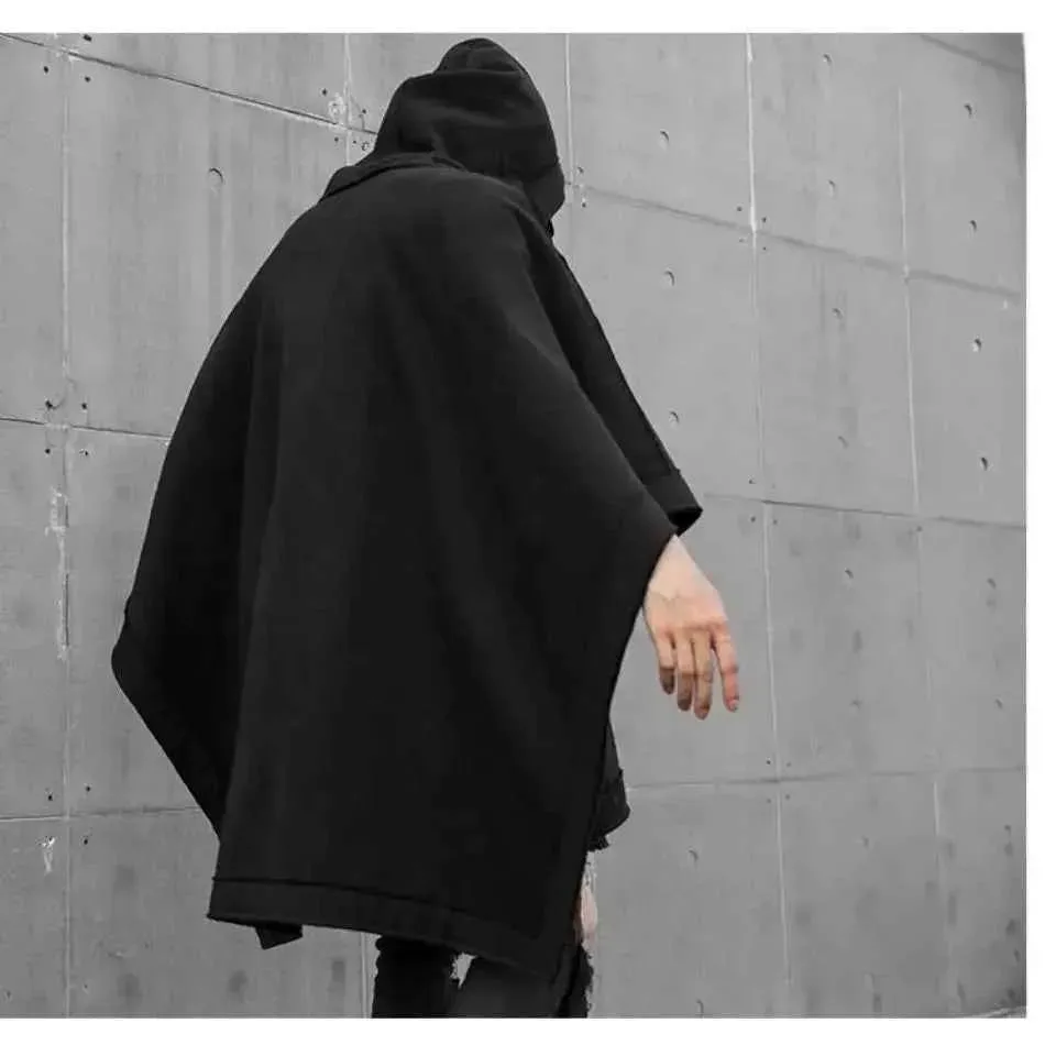 Telisan Techwear Hoodie Sweatshirt | Oversized Gothic Streetwear