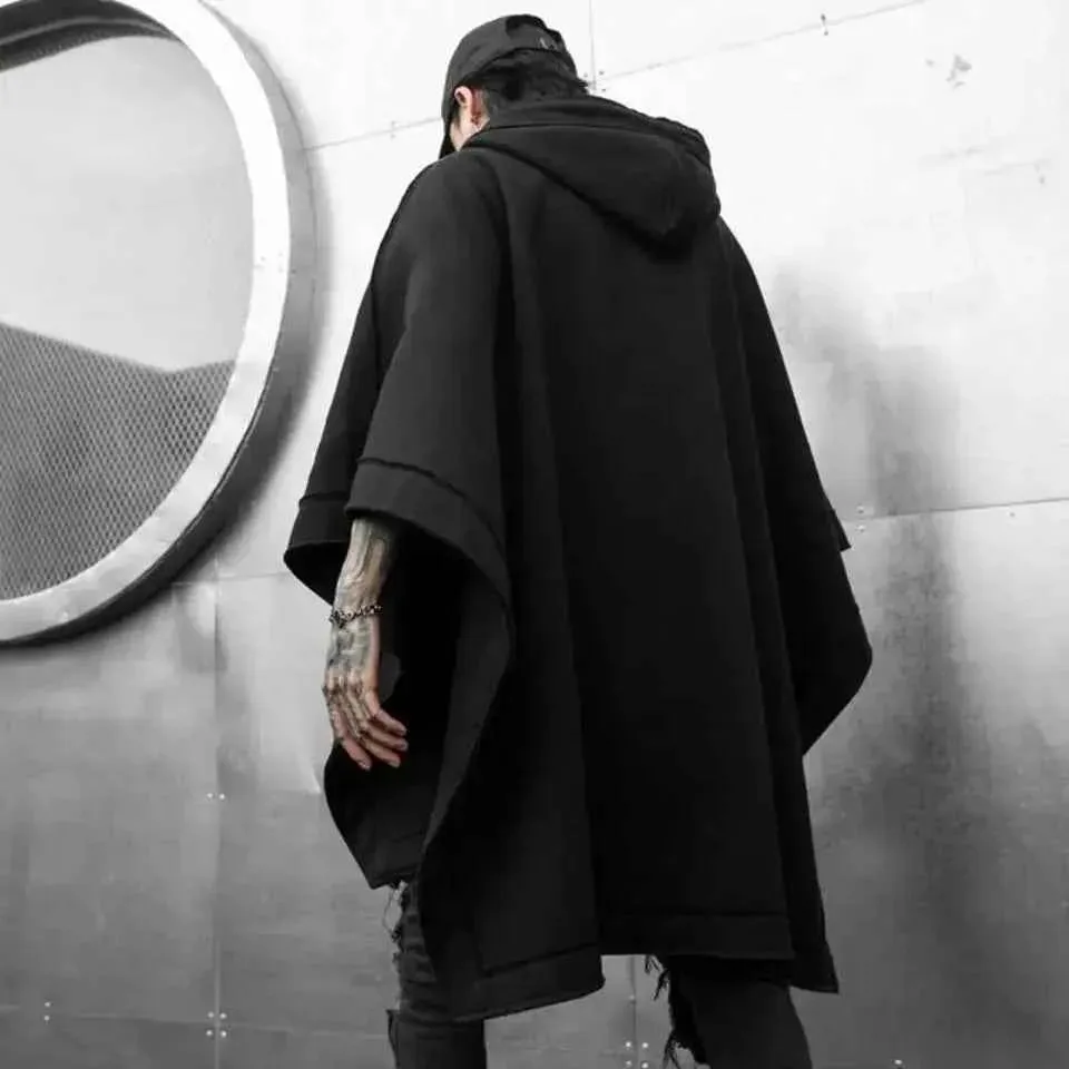 Telisan Techwear Hoodie Sweatshirt | Oversized Gothic Streetwear