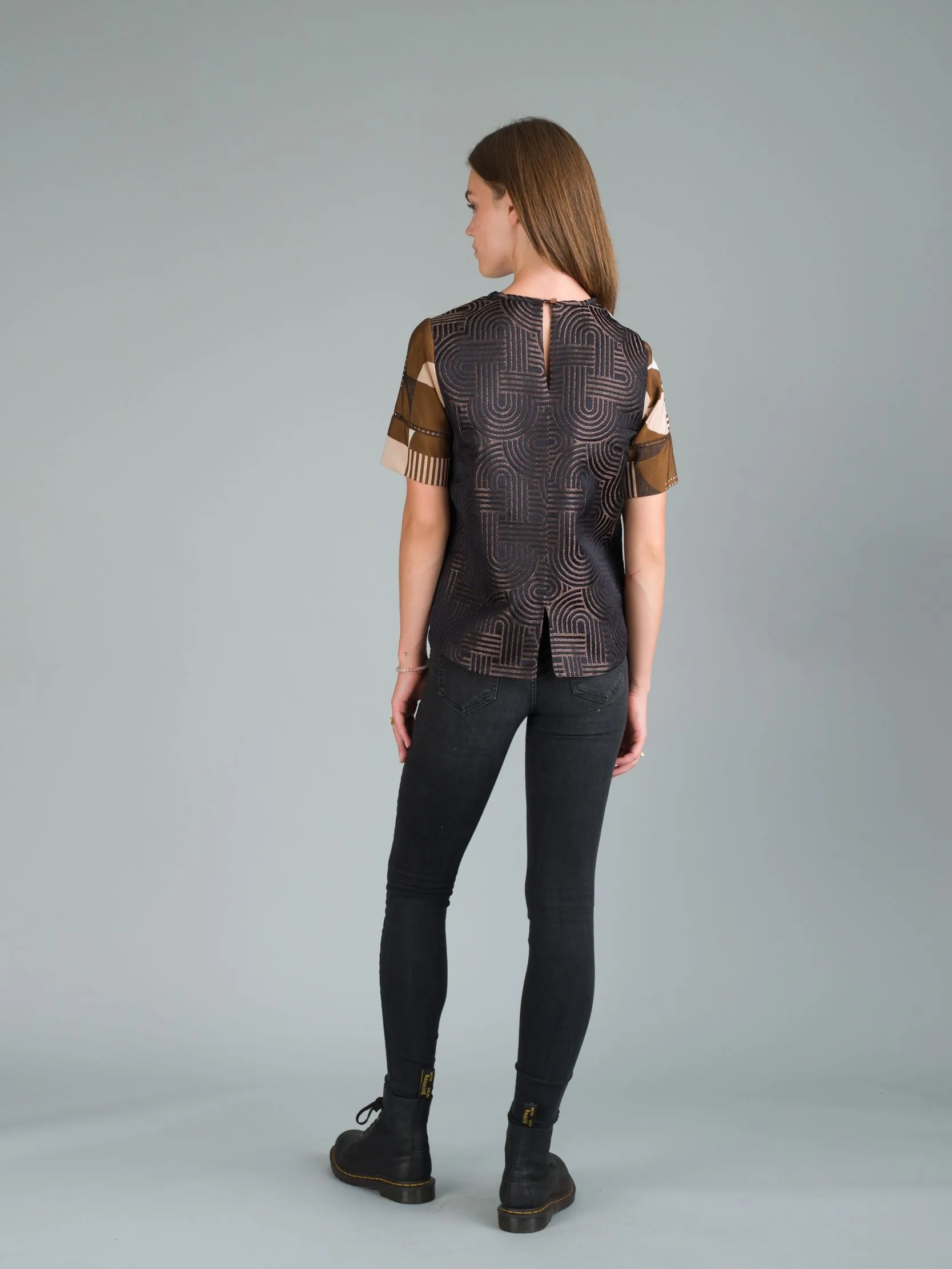 The Panel Blouse - Arches