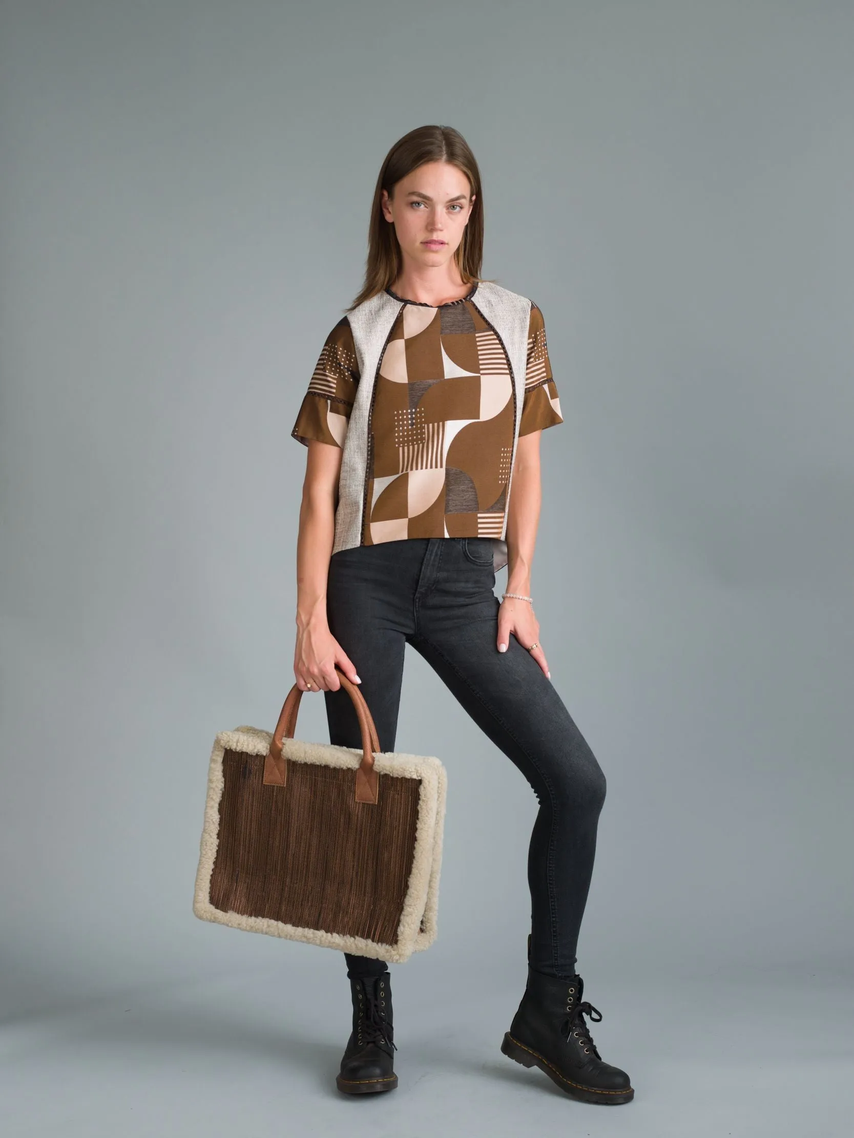 The Panel Blouse - Arches