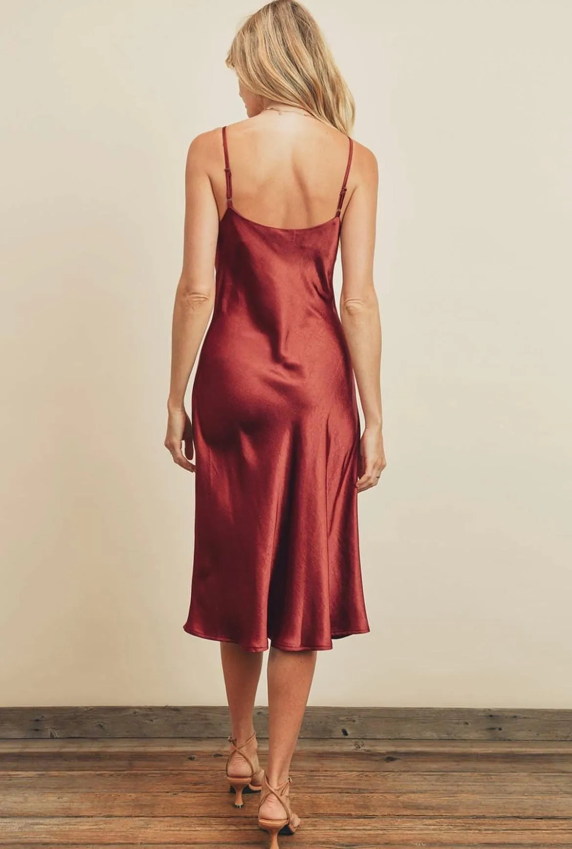 The Stassi Satin Slip