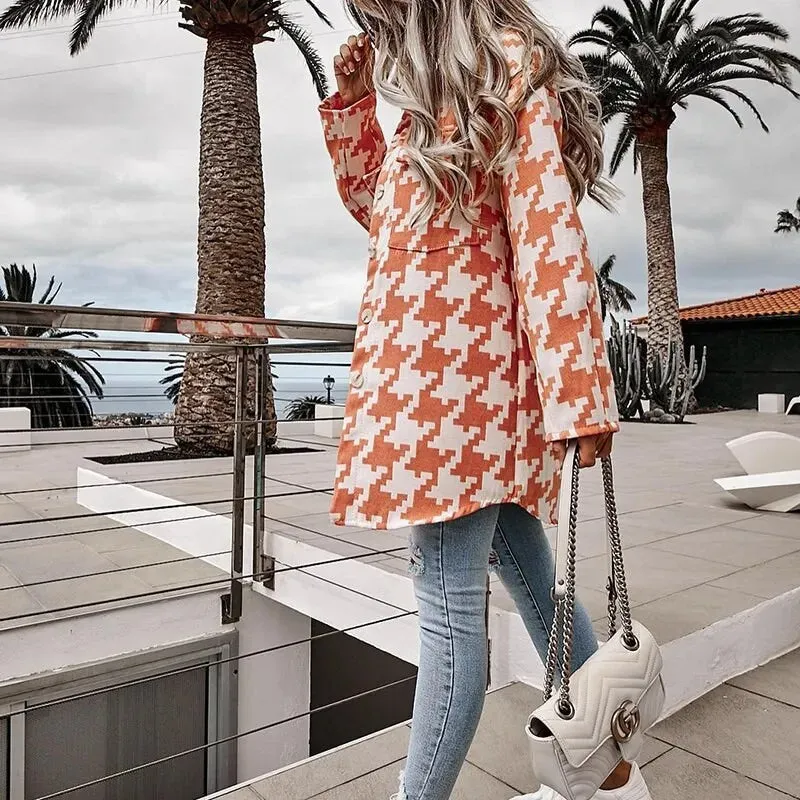 Trench Coat Femme Élégant Automne-Hiver | Veste Décontractée à Manches Longues avec Col Rabattu