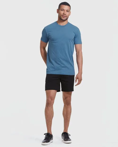 True Classic Premium Fitted Crew Neck T-Shirt - Indigo