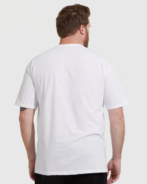 True Classic Premium Fitted Crew Neck T-Shirt - White