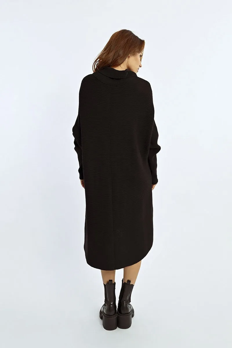 TURTLENECK SWEATER DRESS