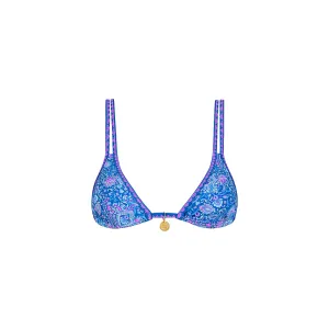 Twin Strap Bralette Bikini Top - Lilac Moon