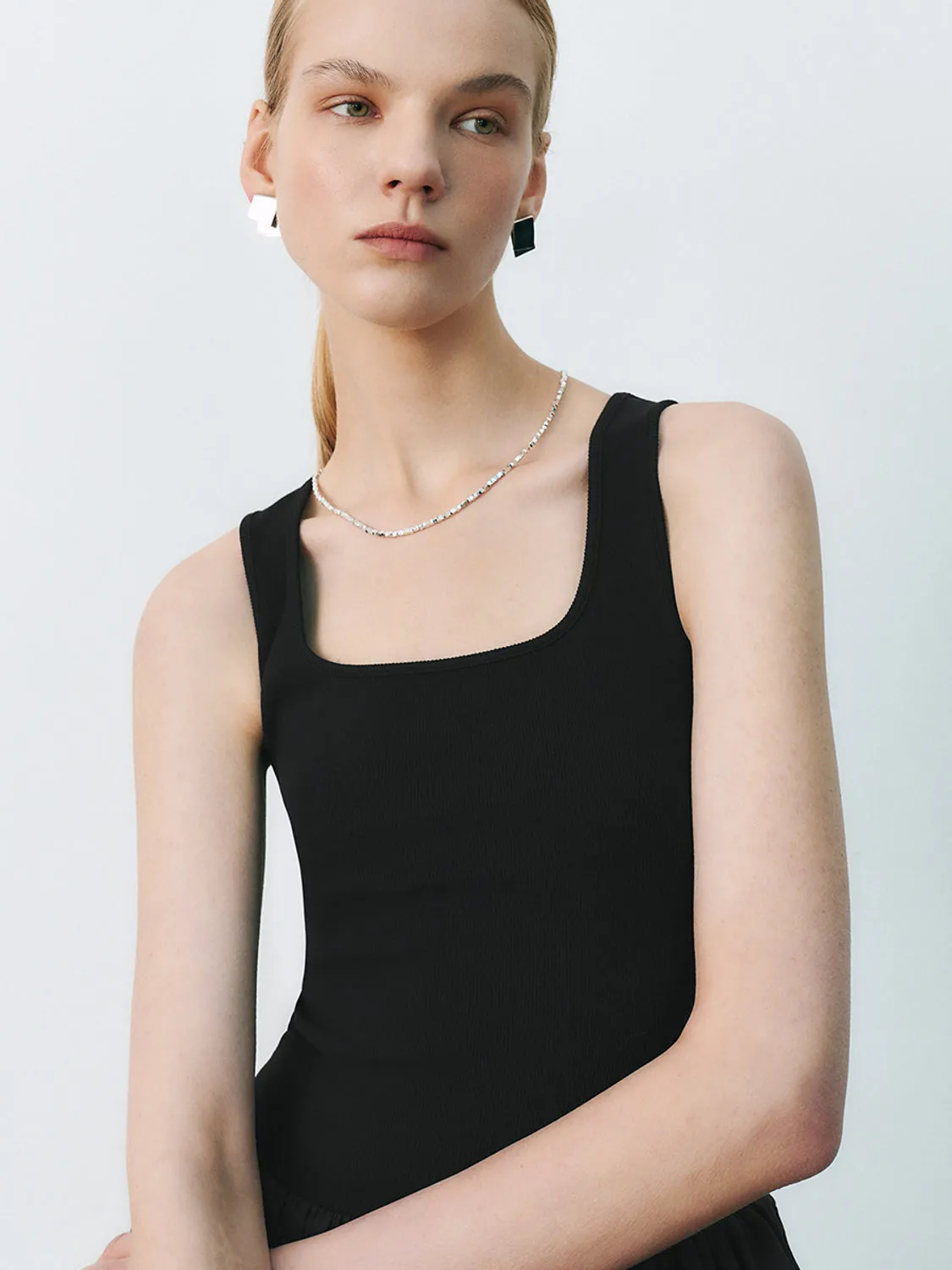 U-Neck A-Line Dresses