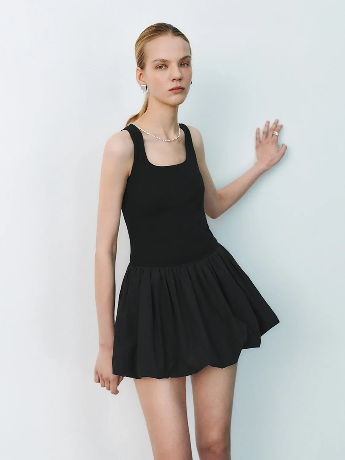 U-Neck A-Line Dresses