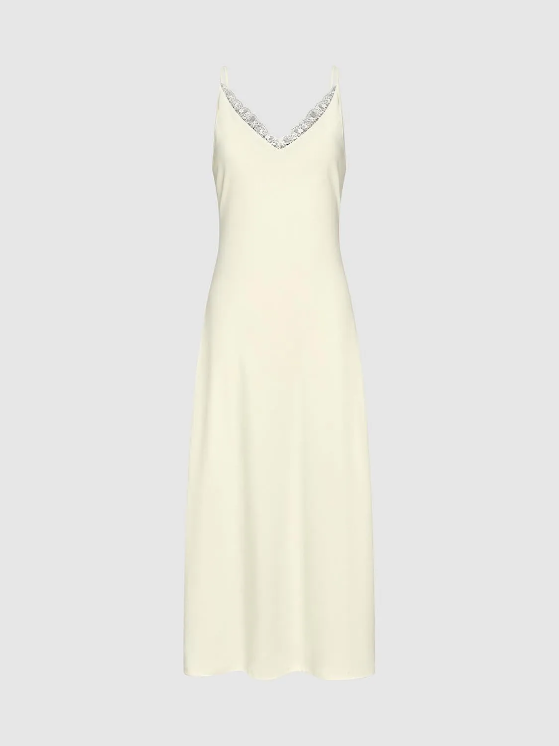 V-Neck Cami A-Line Dresses