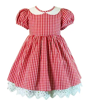 Vintage Red Gingham Lolly Dress