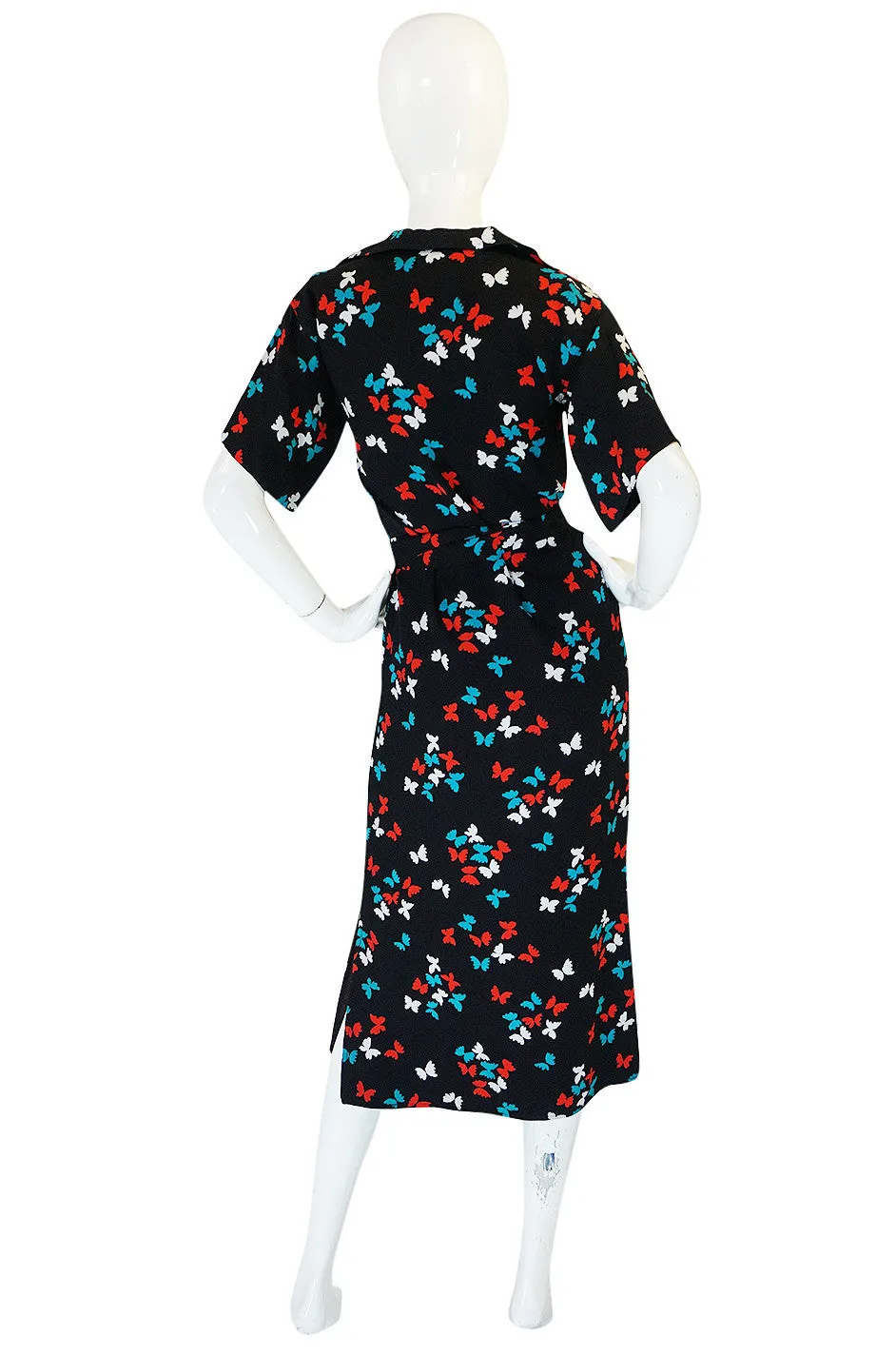 Well Documented 1978 Yves Saint Laurent Butterfly Dress