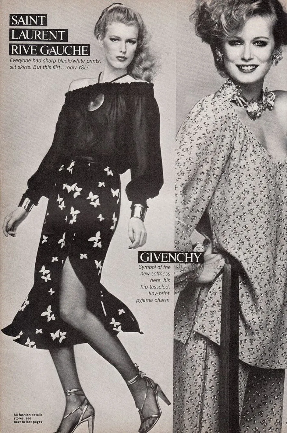 Well Documented 1978 Yves Saint Laurent Butterfly Dress