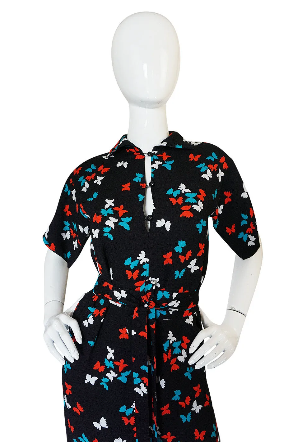 Well Documented 1978 Yves Saint Laurent Butterfly Dress