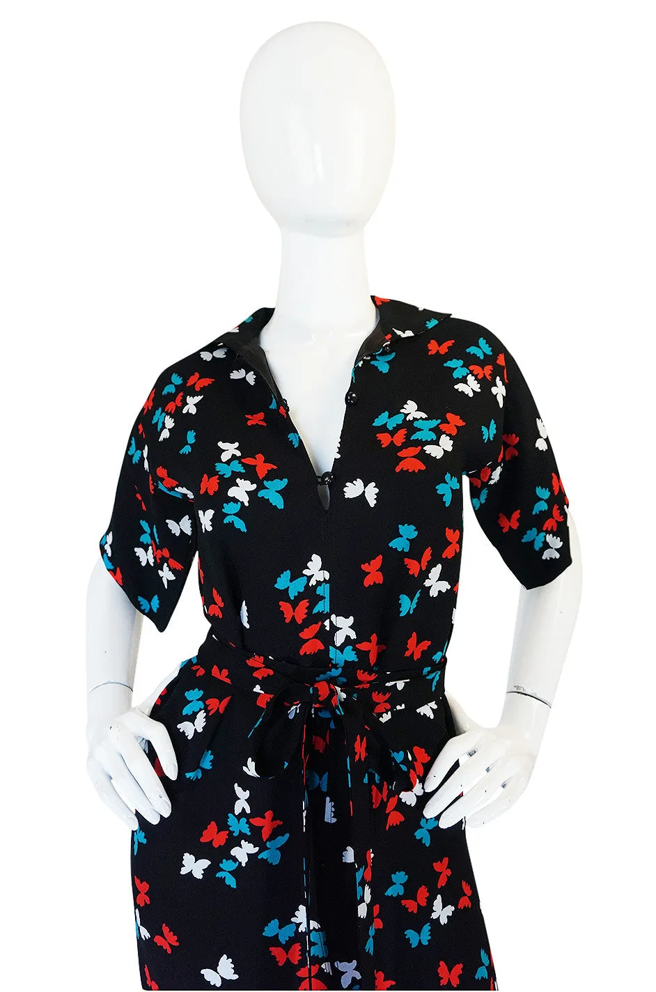 Well Documented 1978 Yves Saint Laurent Butterfly Dress