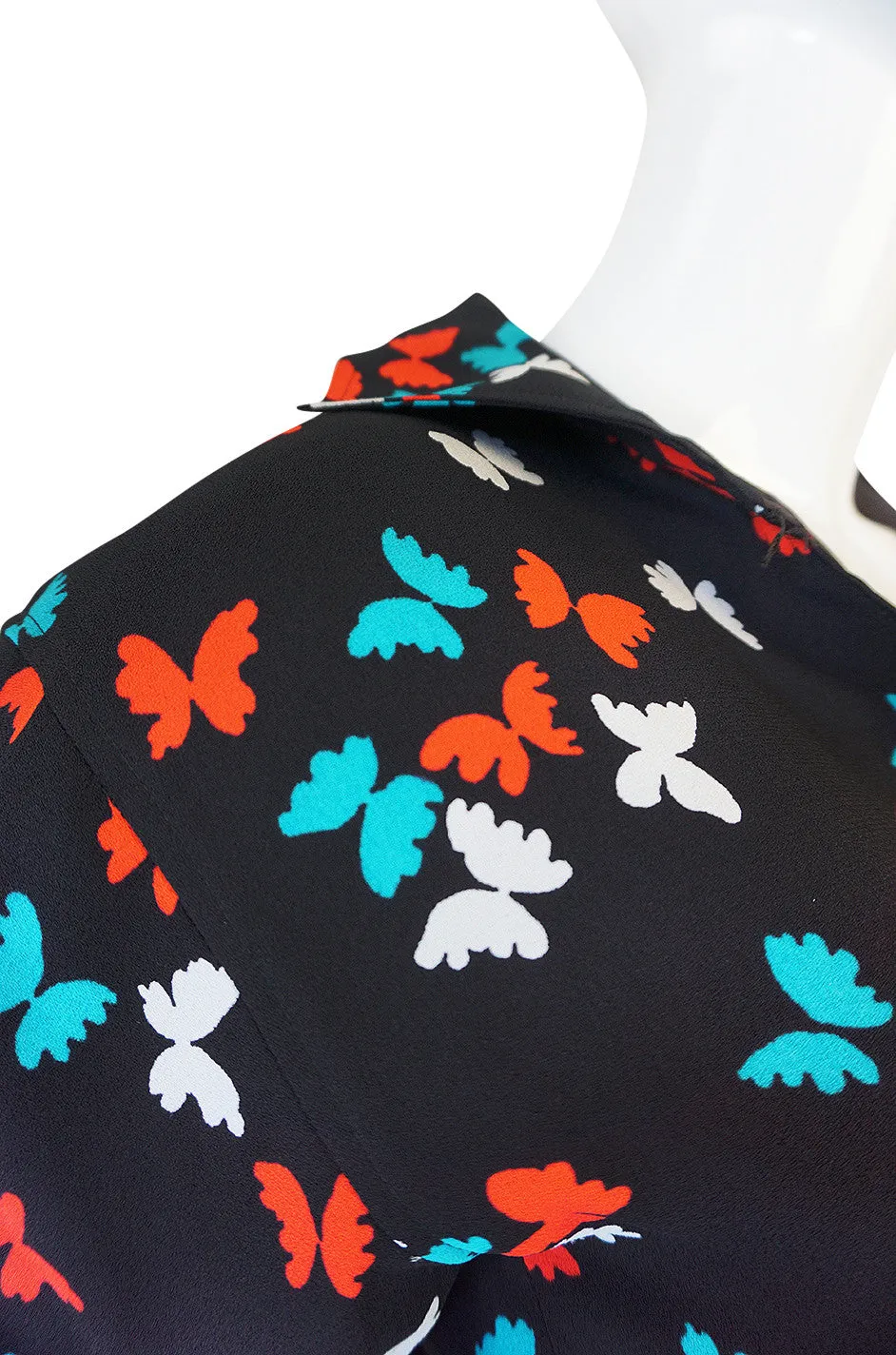Well Documented 1978 Yves Saint Laurent Butterfly Dress