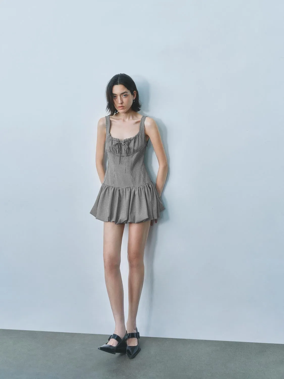Wide Strap A-Line Dresses