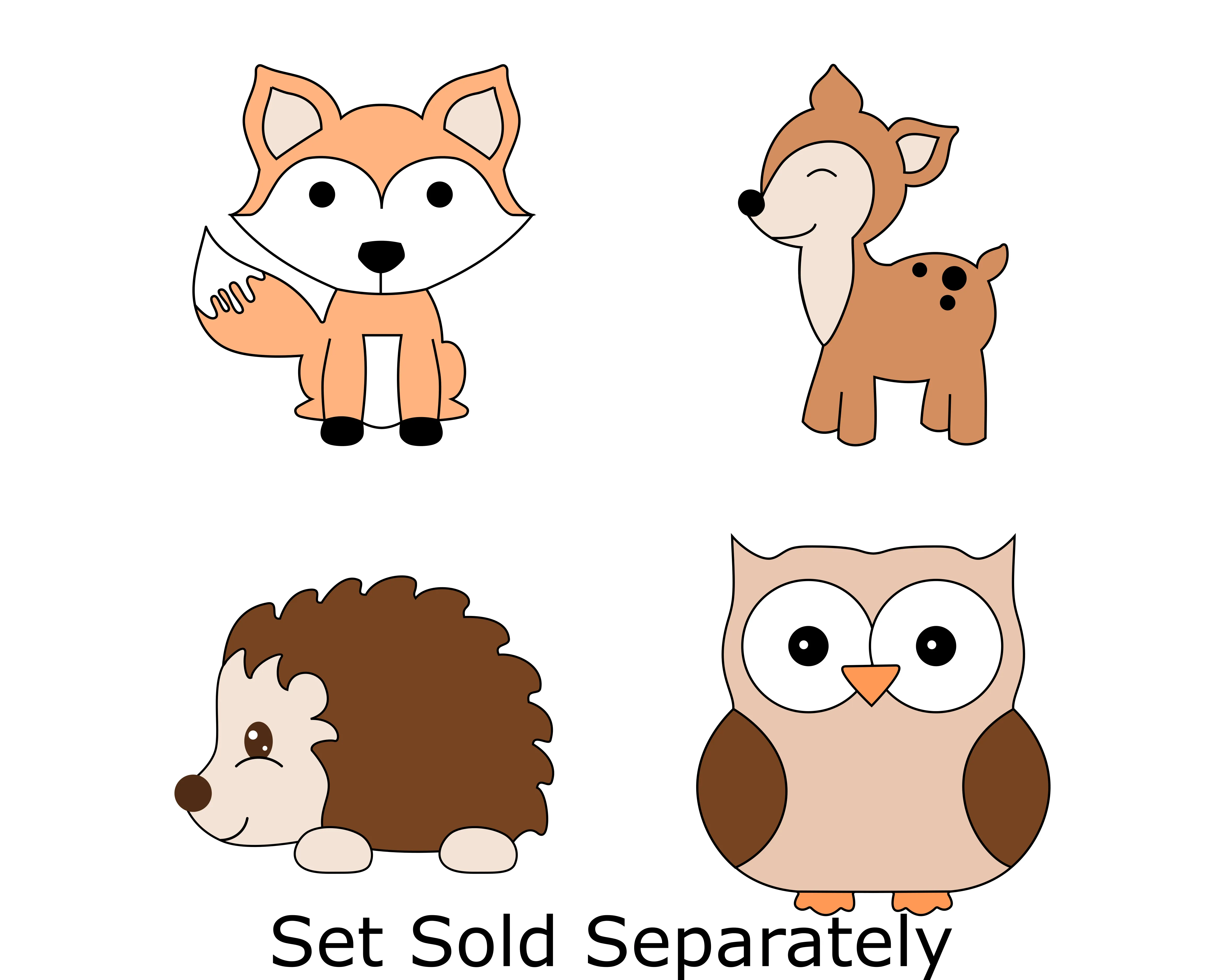 Woodland Fox - Raccoon Cookie Cutter