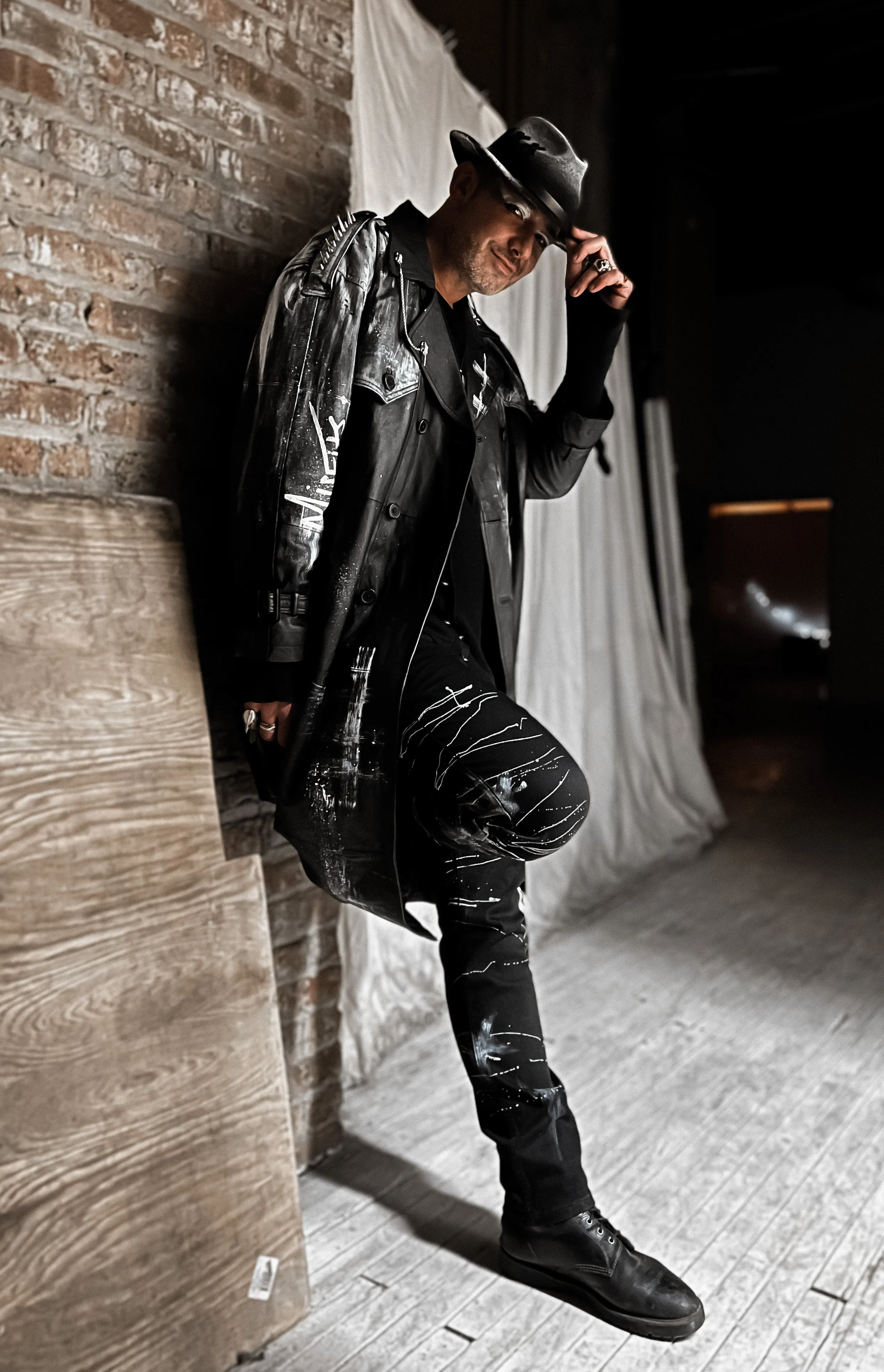 X-Rated Vision Leather Trench (Limited Edition & Made To Order)