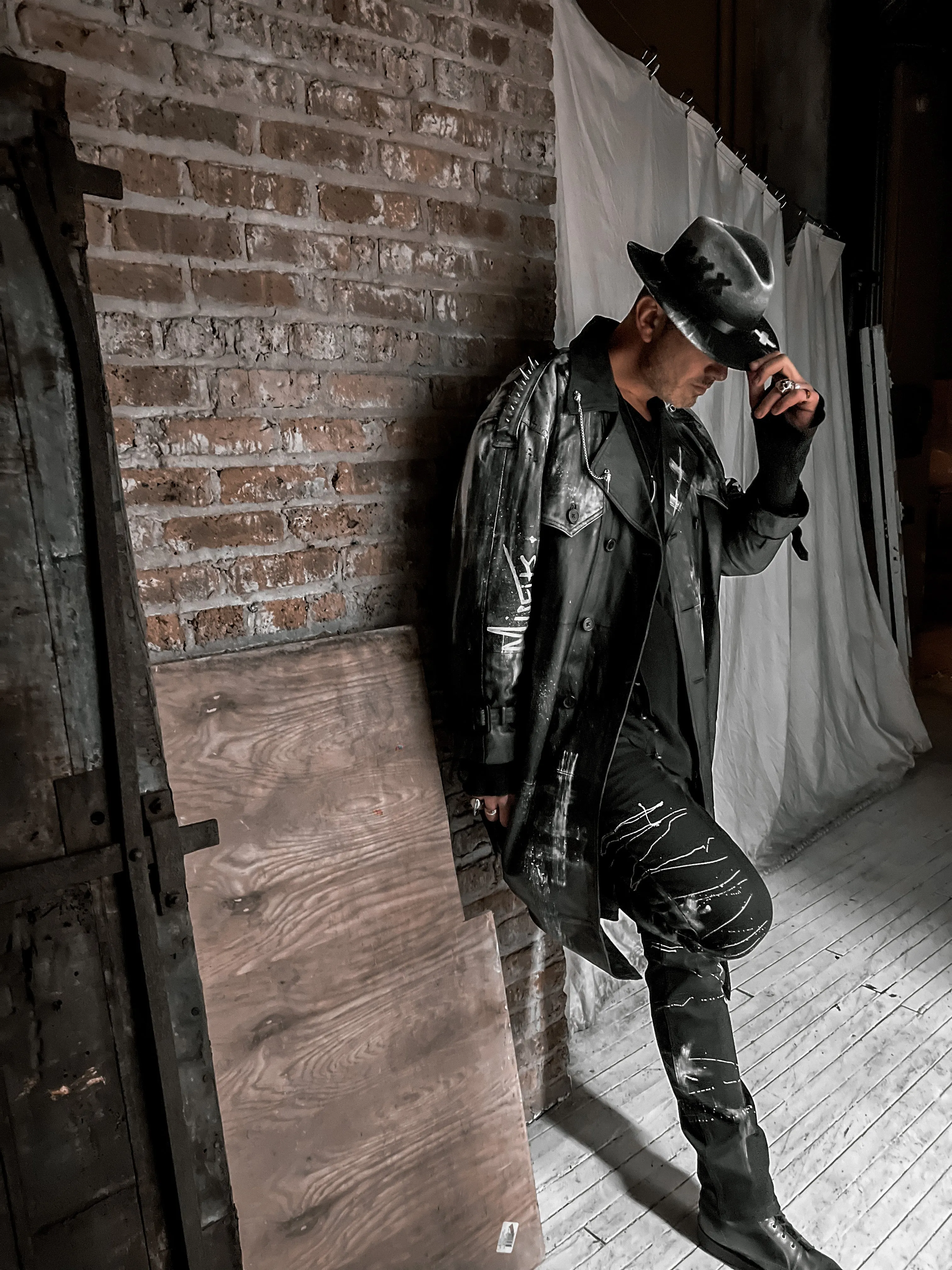 X-Rated Vision Leather Trench (Limited Edition & Made To Order)